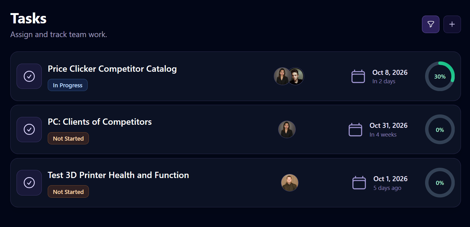 Team Block Project Management